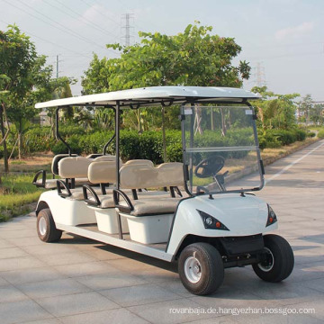 4 + 2 elektrische Golf Cart Tourist Bus in der Scenic Spot (DG-C6 + 2)